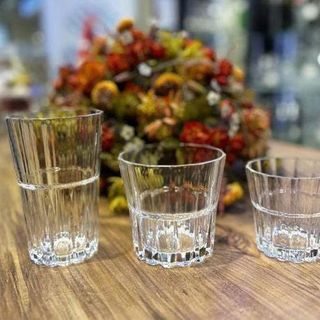BỘ 6 LY THUỶ TINH WISHKY MIỆNG LOE 330ML DM343 (T12)