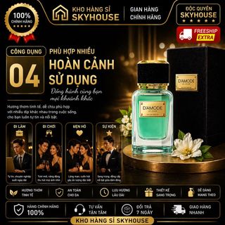 NƯỚC HOA NĂNG ĐỘNG CÁ TÍNH LEJOUR DAMODE CHAI 50ML