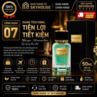 NƯỚC HOA NĂNG ĐỘNG CÁ TÍNH LEJOUR DAMODE CHAI 50ML