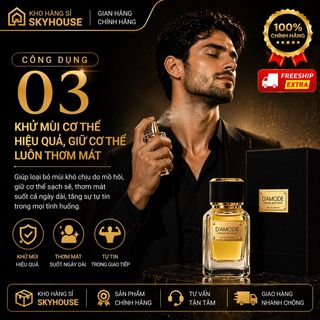 DAMODE COEUR BATTANT NƯỚC HOA TINH TẾ KIÊU SA SANG TRỌNG CHAI 50ML