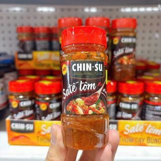 CHINSU Lốc 6 hủ SaTế Tôm Ớt Sả hủ 90gr