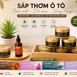 SỈ - LẺ SÁP THƠM KHỬ MÙI TRÊN XE Ô TÔ – TIỆN & DỄ DÙNG NHẤT_GIÚP XE Ô TÔ LUÔN THƠM MÁT, DỄ CHỊU MỖI NGÀY