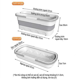 XÔ ĐỰNG NƯỚC GẤP GỌN ĐA NĂNG 12 Lít (T30)