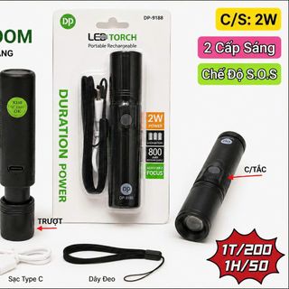 ĐÈN PIN CẦM TAY MINI DP 9188 (T200)