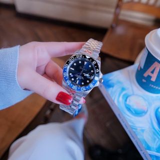 ĐỒNG HỒ NAM CHÍNH HÃNG FUNMEI F004 KIM GIỜ GMT FULLBOX TEM