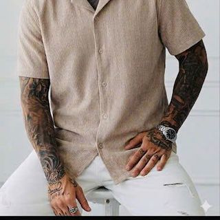 Loose Linen Nam.  Chất cotton nhung tăm mềm mượt.