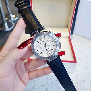 ĐỒNG HỒ NAM TRUNG CẤP VERXACE DÂY DA
