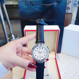 ĐỒNG HỒ NAM TRUNG CẤP VERXACE DÂY DA