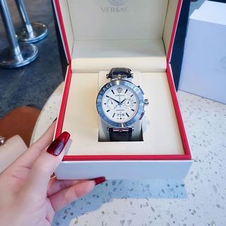 ĐỒNG HỒ NAM TRUNG CẤP VERXACE DÂY DA