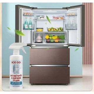 XỊT TAN ĐÁ KHÔNG TUYẾT TRONG TỦ LẠNH CHÍNH HÃNG ICE GO [khuyến mại]