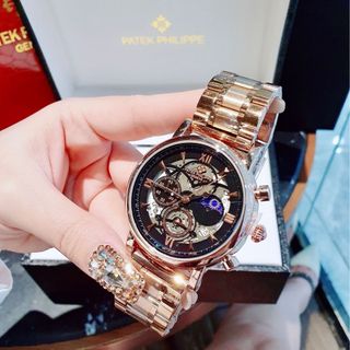 SĂN SALE MÙA HÈ ĐỒNG HỒ NAM TRUNG CẤP PATEC DAY THÉP KÍNH ÁNH THỦY