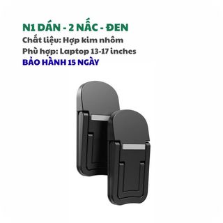 Giá đỡ dán laptop nâng lên 3cm tiện lợi tản nhiệt