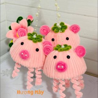 Lồng đèn trung thu bằng kẽm nhung