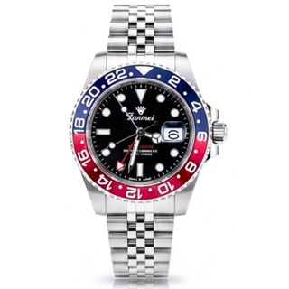 ĐỒNG HỒ NAM CHÍNH HÃNG FUNMEI F004 KIM GIỜ GMT FULLBOX TEM