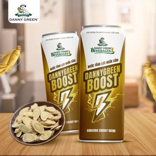 Nước Tăng Lực Nhân Sâm DannyGreen Boost