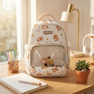 🎒 BALO THỜI TRANG A1900 Kabypara Siêu Cute Khiến Team Đi Học Mê Mẩn