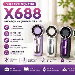 QUẠT TÍCH ĐIỆN MINI X688