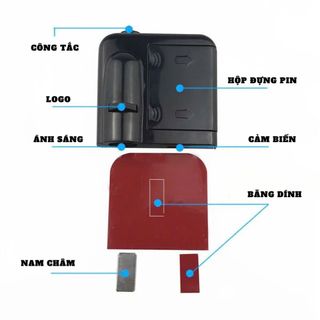(BÁN SỈ) Bộ 2 Đèn Led Cảm Biến Cảnh Báo Mở Cửa Xe Ô Tô Chiếu Logo Hãng, Nhiều Mẫu khaihuyauto