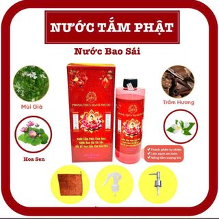 NƯỚC LAU BÀN THỜ TẮM PHẬT BAO SÁI FULL BOX