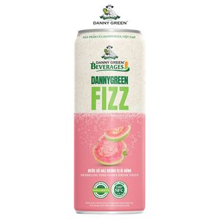 Nước Có Gaz Hương Vị Ổi Hồng DannyGreen Fizz