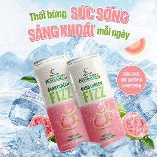 Nước Có Gaz Hương Vị Ổi Hồng DannyGreen Fizz