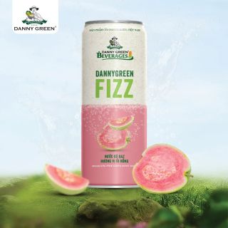 Nước Có Gaz Hương Vị Ổi Hồng DannyGreen Fizz