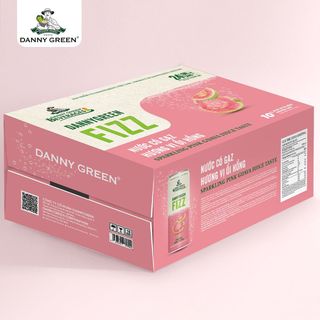 Nước Có Gaz Hương Vị Ổi Hồng DannyGreen Fizz