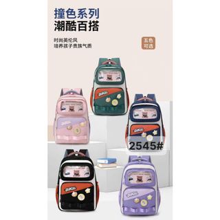 🎒 BALO THỜI TRANG A2545 Gokhi Kèm Ghim Siêu Xinh Chuẩn Style Hàn