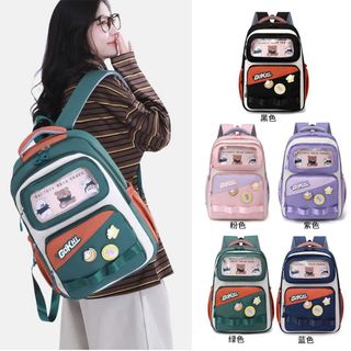 🎒 BALO THỜI TRANG A2545 Gokhi Kèm Ghim Siêu Xinh Chuẩn Style Hàn