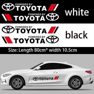 (BÁN SỈ) Bộ 02 Tem Logo Hãng Xe Dán Sườn Ô Tô, Decal Sticker Dán Xe Hơi Phù Hợp Với Tất Cả Các Loại Xe