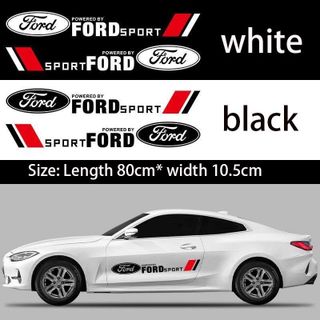 (BÁN SỈ) Bộ 02 Tem Logo Hãng Xe Dán Sườn Ô Tô, Decal Sticker Dán Xe Hơi Phù Hợp Với Tất Cả Các Loại Xe