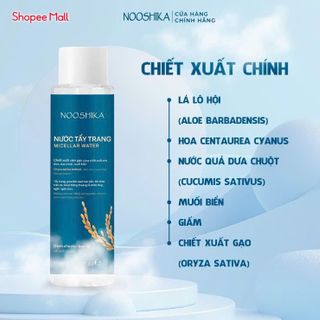 Thương hiệu NOOSHIKA tìm nhà phân phối và đại lý Nước tẩy trang Sensibio Micellar Water với mức chiết khấu hấp dẫn