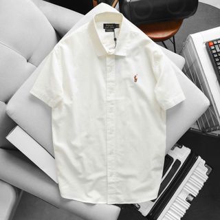 Áo Sơ Mi nam.  Linen TN  Logo 7 màu.