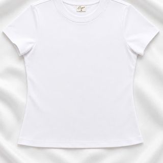 Áo thun 100% cotton 2 chiều 250gsm chiếc eo gọn người tôn dáng
