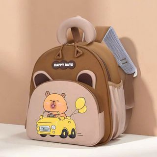 🎒 BALO MẦM NON A1209, Nhỏ Gọn, Dễ Thương, Đồng Hành Cùng Bé Đến Trường