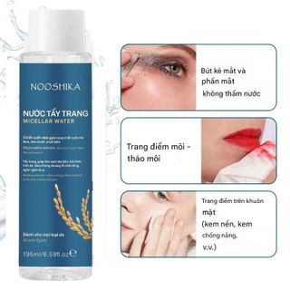Thương hiệu NOOSHIKA tìm nhà phân phối và đại lý Nước tẩy trang Sensibio Micellar Water với mức chiết khấu hấp dẫn