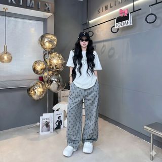 SET ÁO THUN COTTON PHỐI QUẦN GÂN HOT TREND