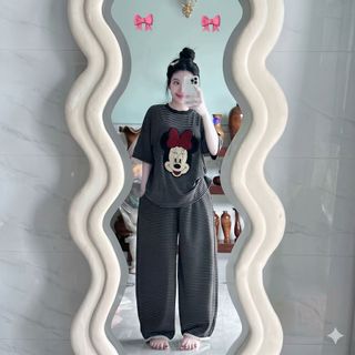 🎀 SET SUÔNG THUN GÂN KITTY THÊU LÔNG SIÊU XINH 🎀