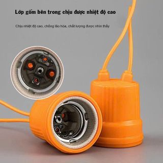 ĐUI ĐÈN E27 CHỊU NHIỆT BẰNG SỨ CHỐNG NƯỚC