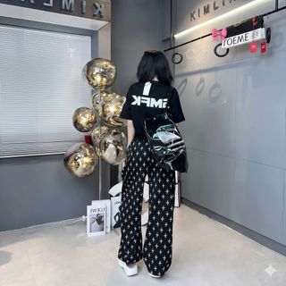 SET ÁO THUN COTTON PHỐI QUẦN GÂN HOT TREND