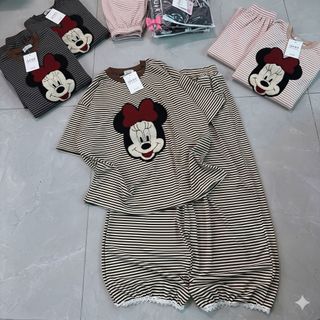 SET SUÔNG THUN GÂN KITTY THÊU LÔNG SIÊU XINH