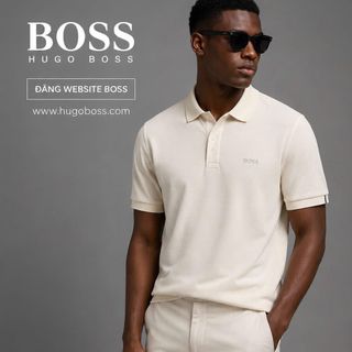 POLO BOSS COTTON GÂN NAM NEW. Chất liệu Cotton Gai Pique cao cấp. Mềm mịn – thoáng khí – co giãn tốt, mặc cực kỳ thoải mái.