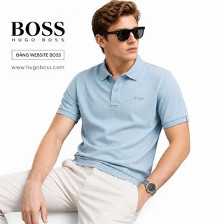 POLO BOSS COTTON GÂN NAM NEW. Chất liệu Cotton Gai Pique cao cấp. Mềm mịn – thoáng khí – co giãn tốt, mặc cực kỳ thoải mái.