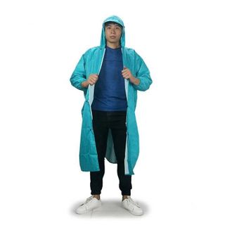 ÁO MƯA VẢI DÙ KHOÁ KÉO MĂNG TÔ CAO CẤP (T60)