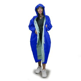 ÁO MƯA VẢI DÙ KHOÁ KÉO MĂNG TÔ CAO CẤP (T60)