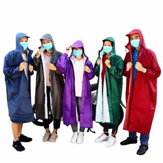 ÁO MƯA VẢI DÙ KHOÁ KÉO MĂNG TÔ CAO CẤP (T60)