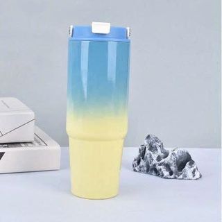 LY GIỮ NHIỆT INOX 304 900ML MÀU LOANG