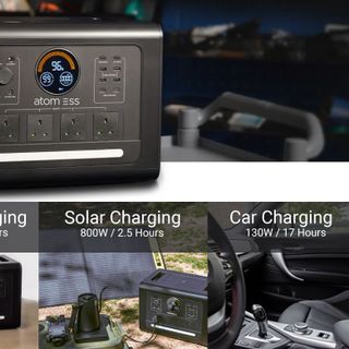 Trạm Điện Di Động ATOMESS BOOST 2200W 2200Wh AC 220V