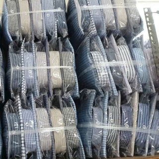 áo sơ mi hộp trung niên có túi