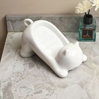 Kệ Đựng Xà Phòng Hình Gấu Siêu Cute – Thoát Nước Cực Nhanh STT218